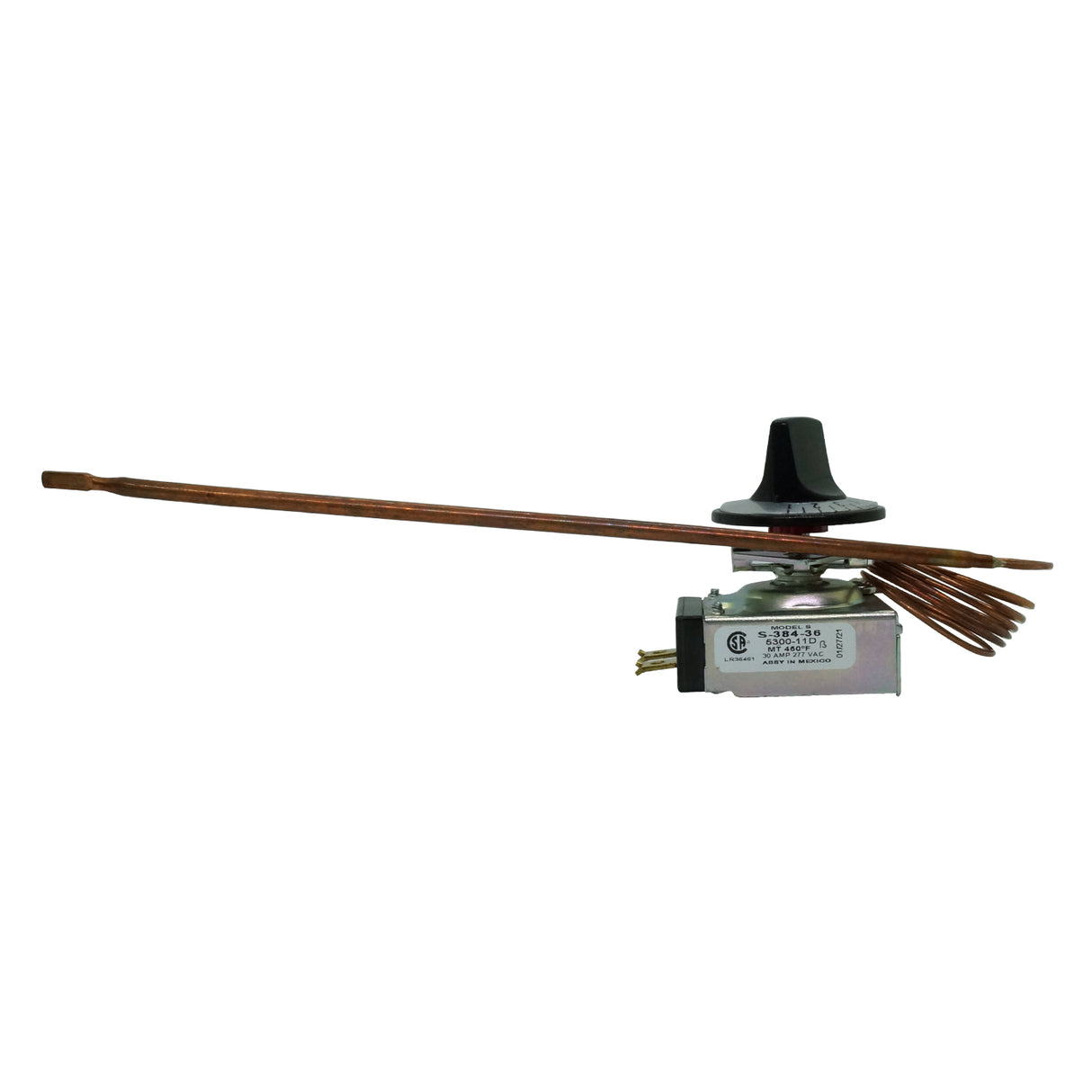 5300-114 - Robertshaw - Termostato tipo S-384-36 rango 200-450°F bulbo largo