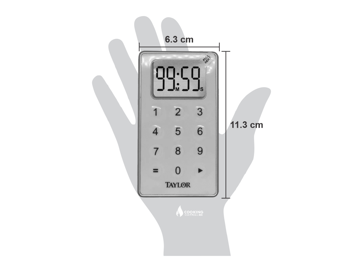 5850 - Taylor - Temporizador digital (LCD) con teclado