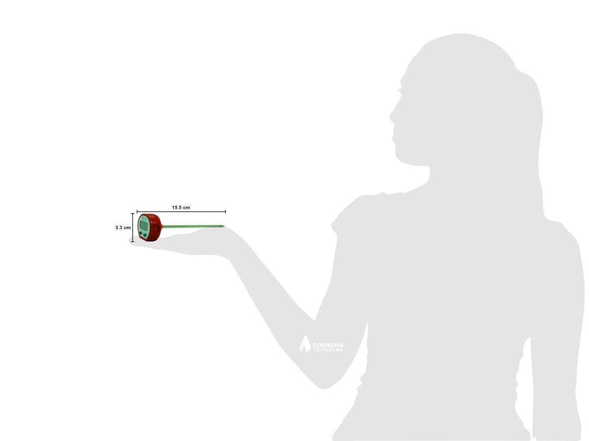 9840 - Taylor - Termómetro digital de bolsillo rango -40 a 150°c