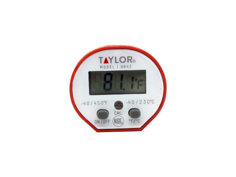 9842- Taylor -Termometro Digital Impermeable Rango 40a 232°c