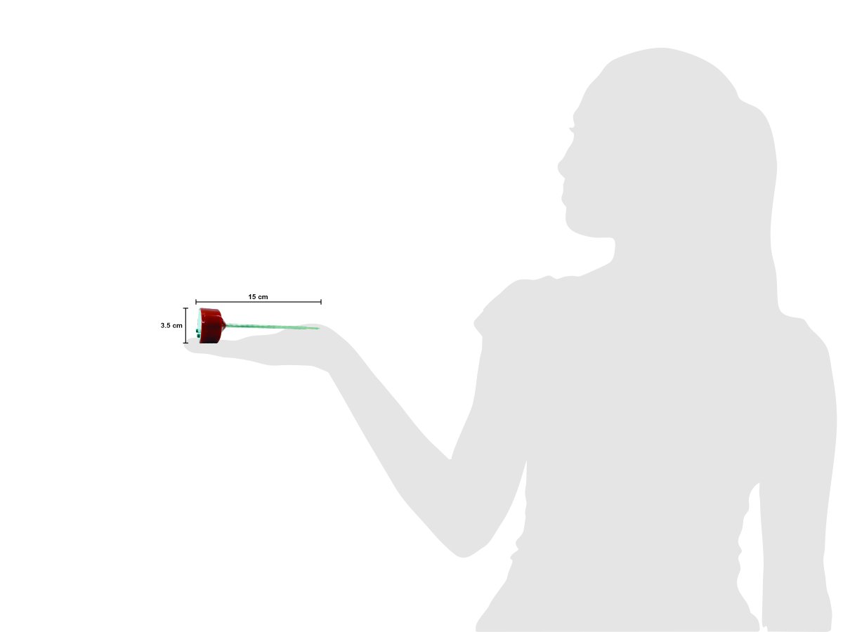 9842 - Taylor - Termómetro digital impermeable rango 40 a 232°c