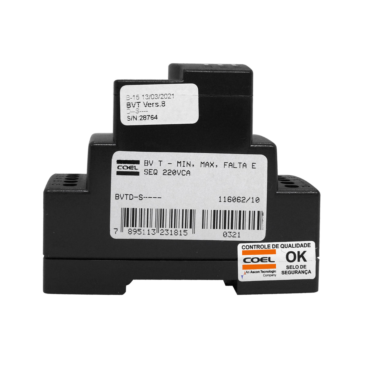 BVTD-P - Coel - Protector fase trifásico 220Vac