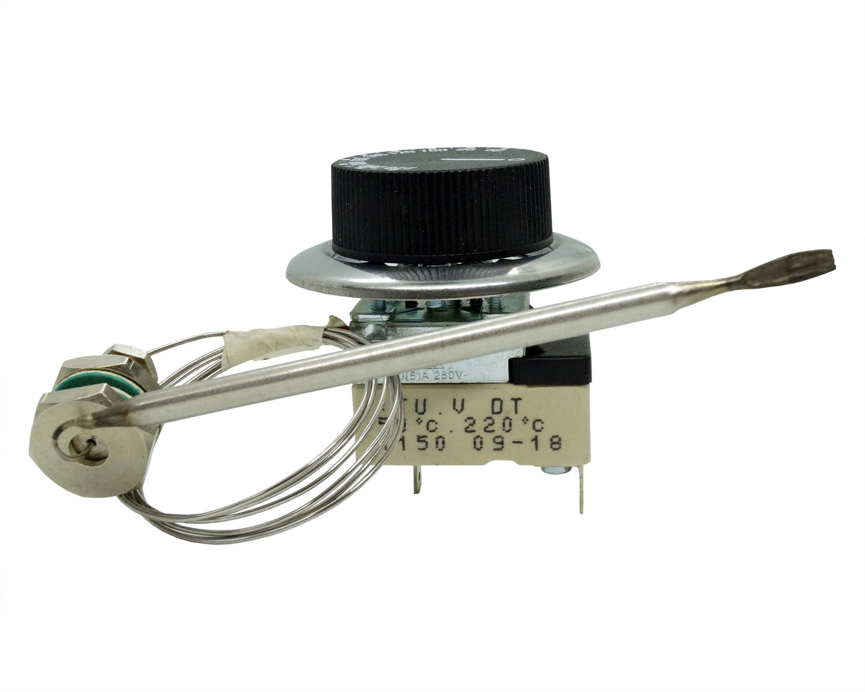 CAEM50-220 - Caem - Termostato eléctrico 50-220°c, bulbo 1/4 x 4 , capilar 38 rosca de 1/4