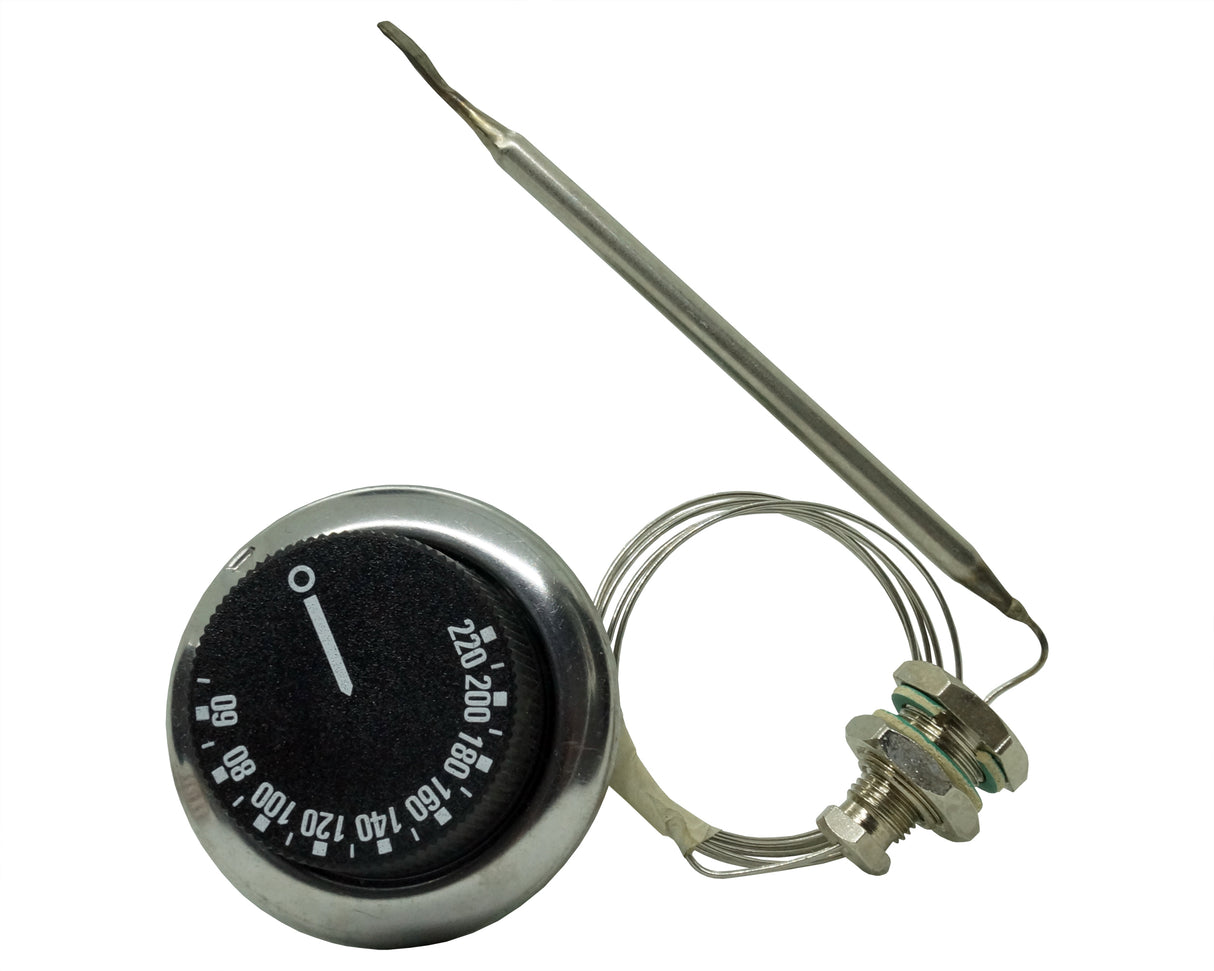 CAEM50-220 - Caem - Termostato eléctrico 50-220°c, bulbo 1/4 x 4 , capilar 38 rosca de 1/4