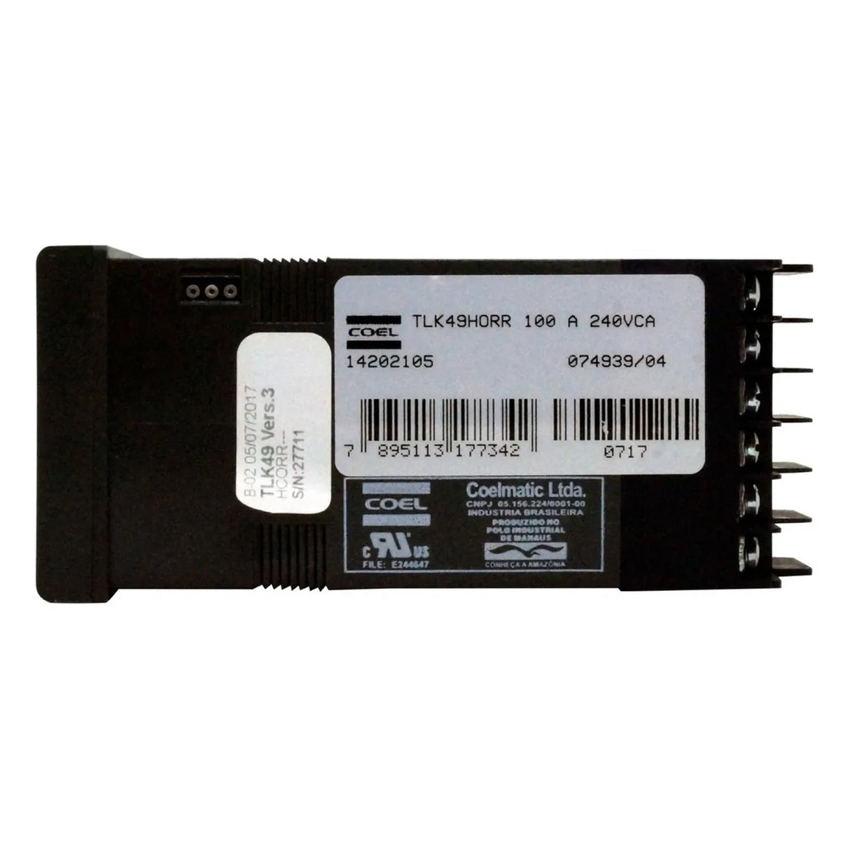 TLK49HORR - Coel - Control de temperatura digital 1/16 din