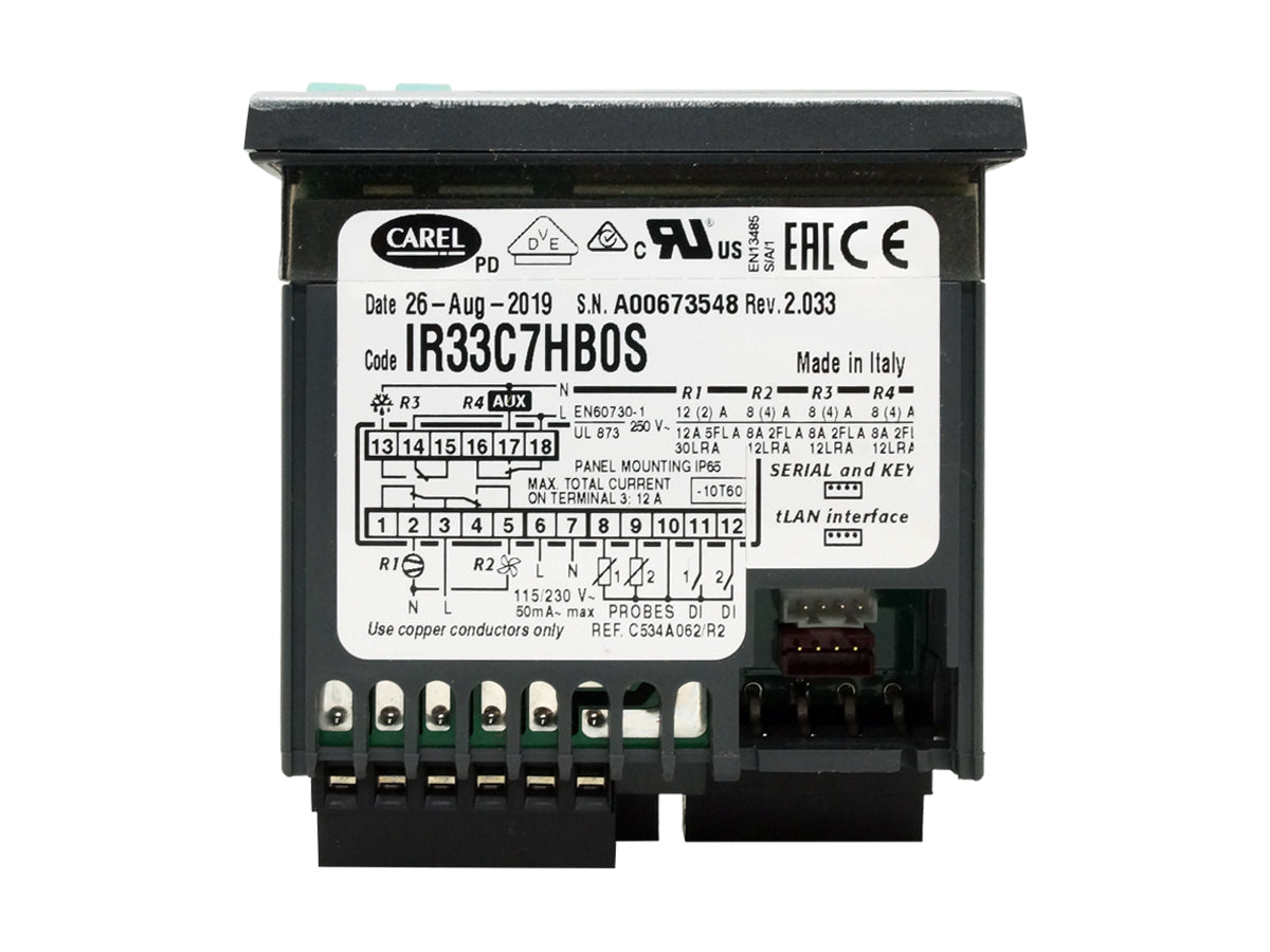 IR33C7HB0S - Carel - Control de temperatura refrigeración