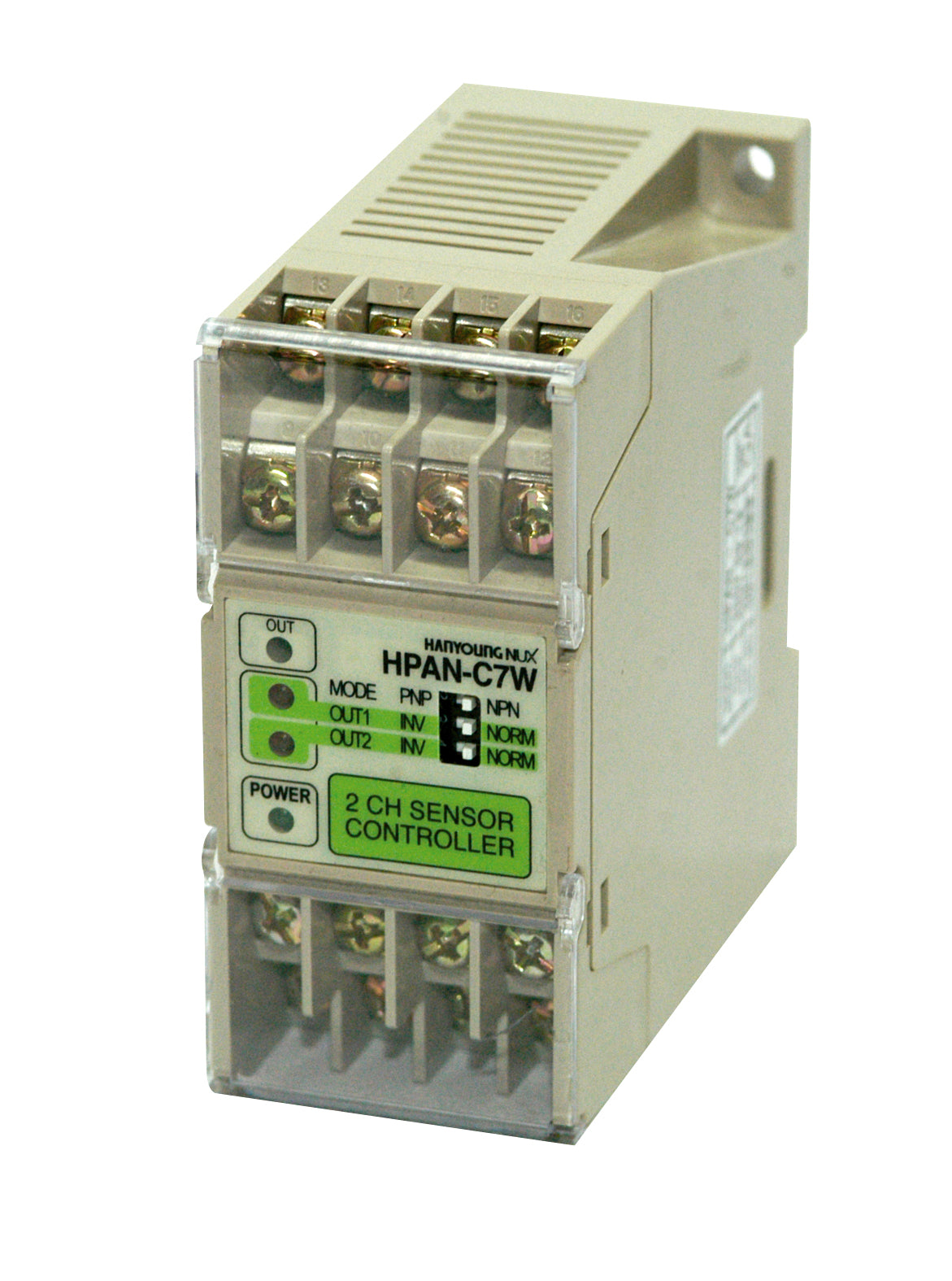 HPAN-C7W - Hanyoung - Amplificador para cortina de seguridad