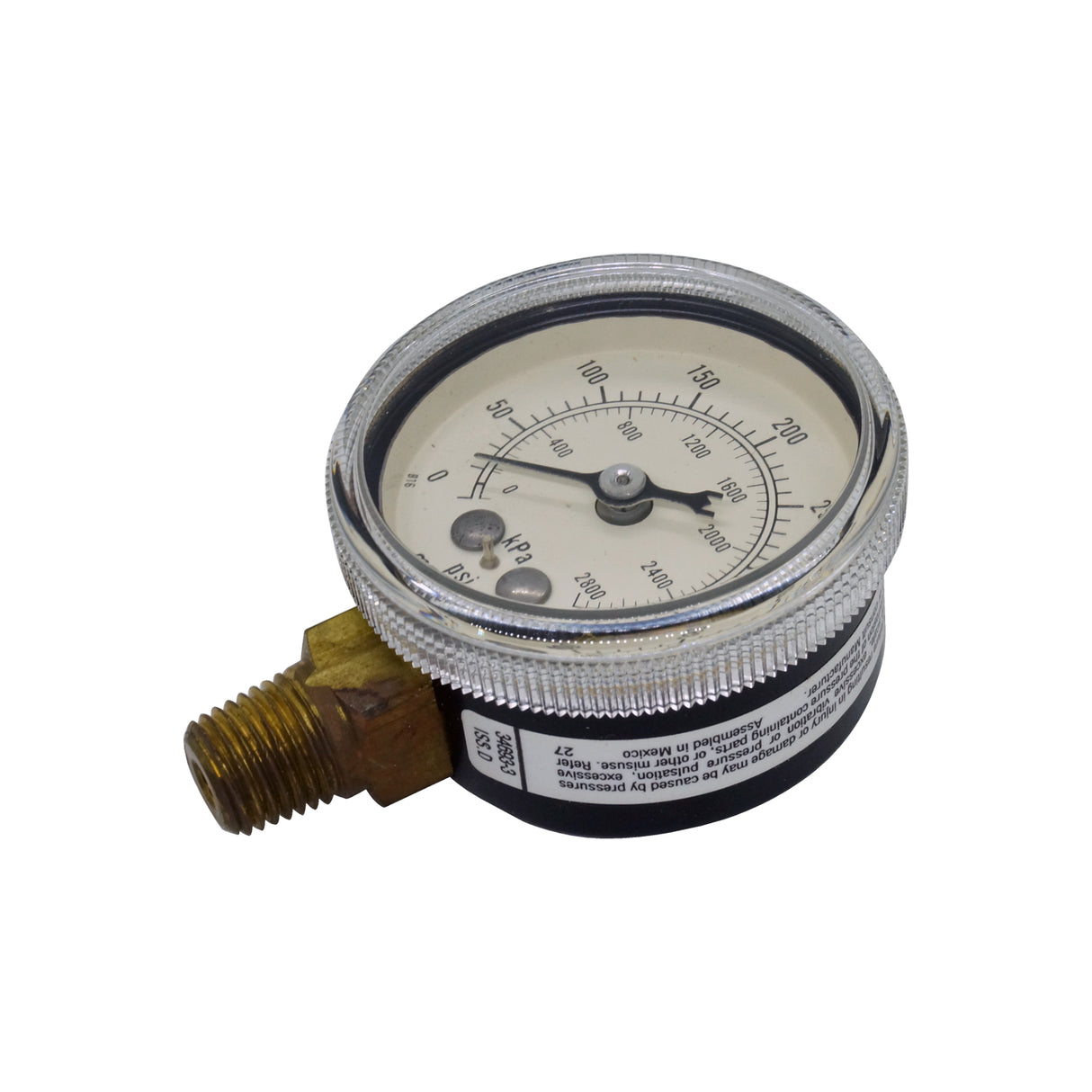 Manómetro - Marsh - 2" Rango 0-400Psi conexión 1/4 npt inf