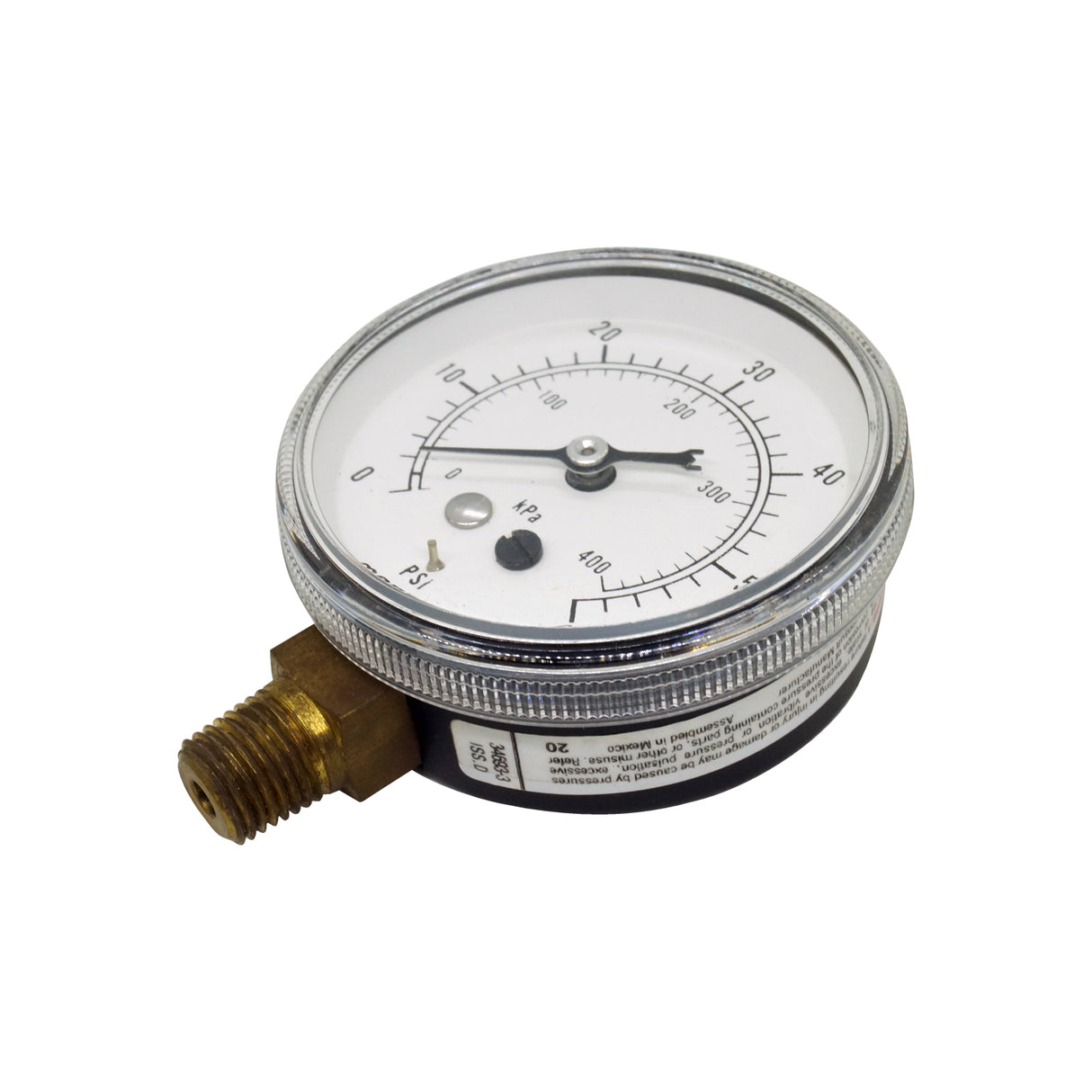 Manómetro - Marsh - 2.5" Rango 0-60Psi conexión 1/4 npt inf