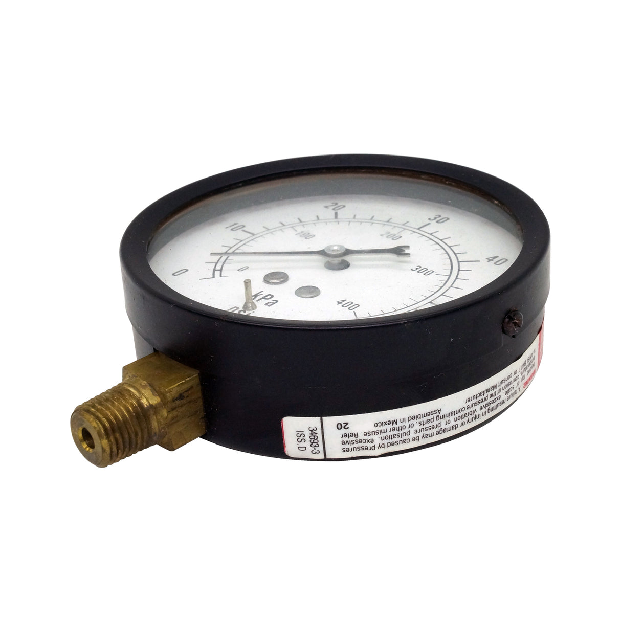 Manómetro - Marsh - 4.5" Rango 60Psi conexión 1/4 npt inf