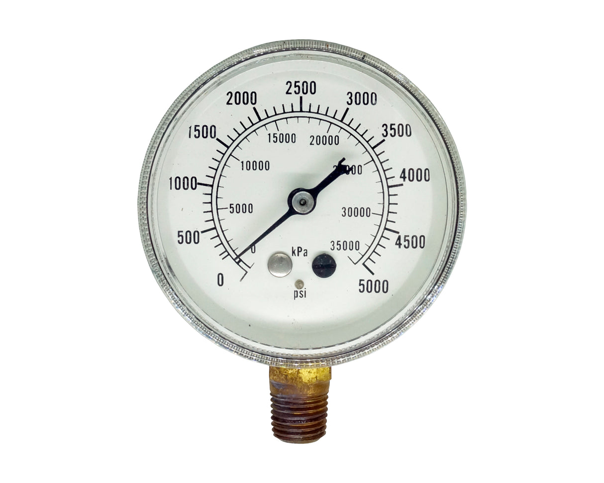 Manómetro - Marsh - 2.5" Rango 0-5000Psi conexión 1/4 npt inf