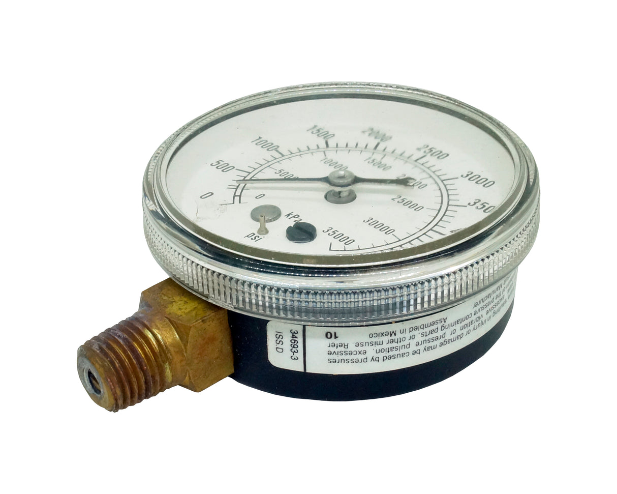 Manómetro - Marsh - 2.5" Rango 0-5000Psi conexión 1/4 npt inf