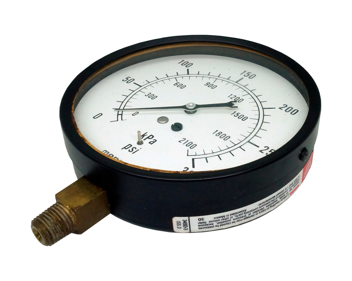 Manómetro - Marsh - 4.5" Rango 0-300Psi conexión 1/4 npt inf