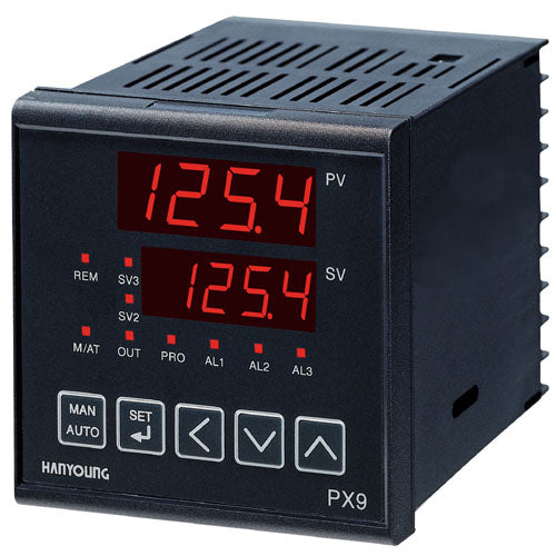 PX9-00 - Hanyoung - Control de temperatura digital 1/4 din