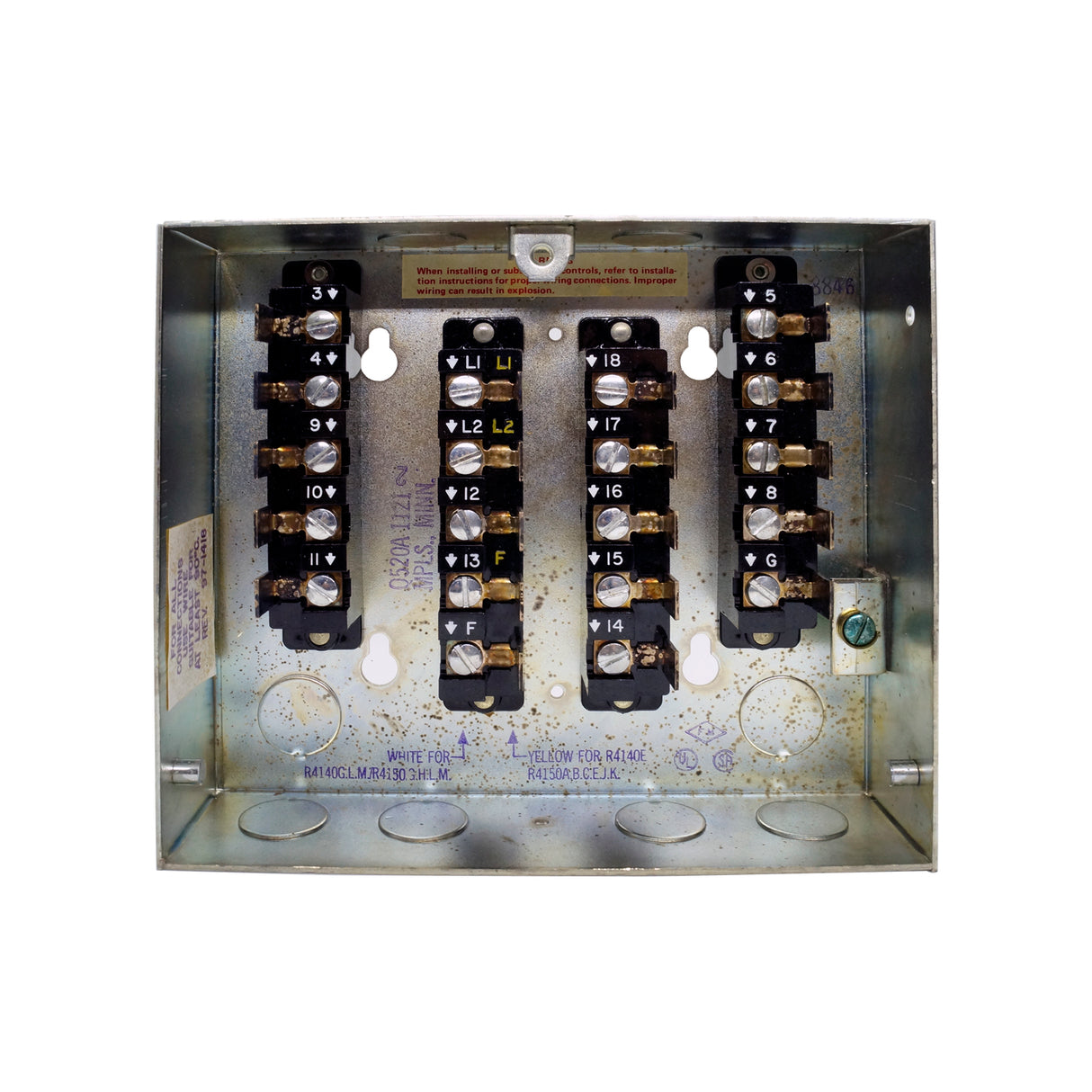 Q520A - Honeywell - Sub base para R4150