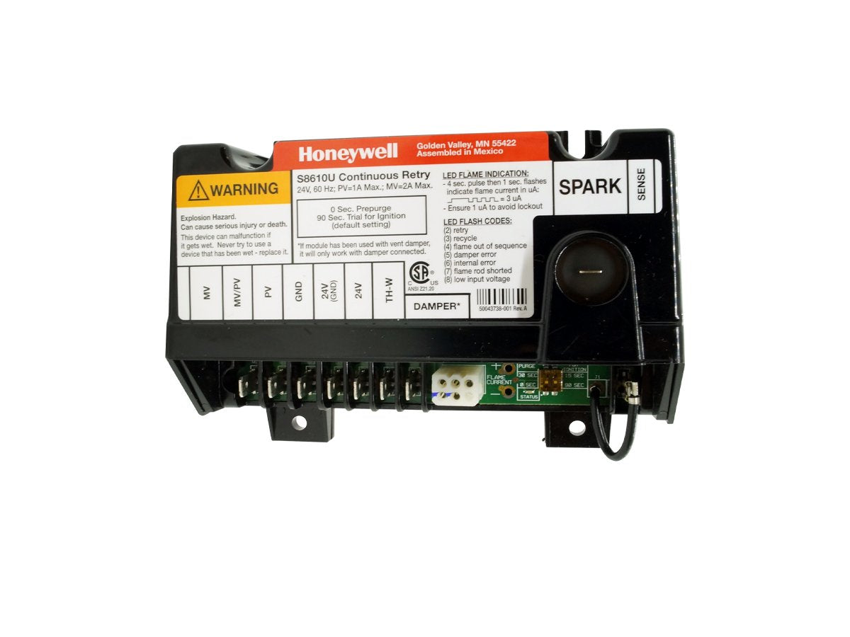 S8610U3009 - Honeywell - Módulo de ignición Universal 24 Vac