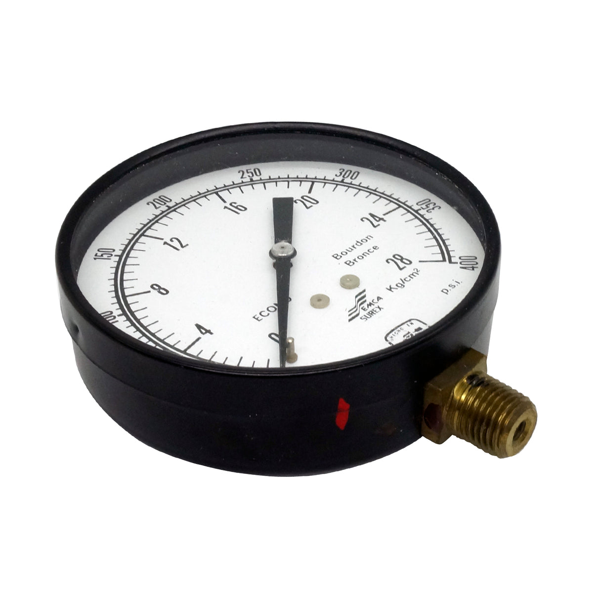 SX-1009 - Surex - Manómetro 3.5 rango 28Kg conexión 1/4 npt inf