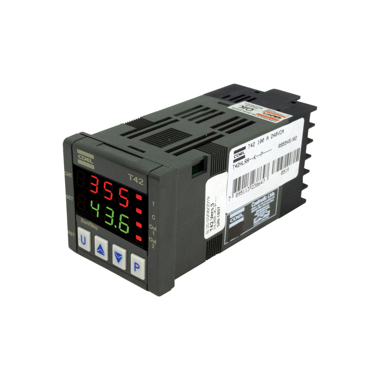 T42HLRR-K-P - Coel - Temporizador/Contador Digital 100-240vac