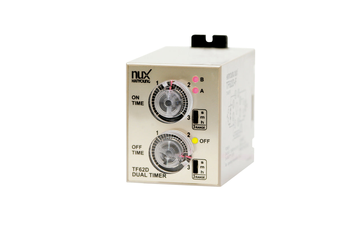 TF62DE03F - Hanyoung - Timer doble tiempo 58x84mm 3Seg/3Hr