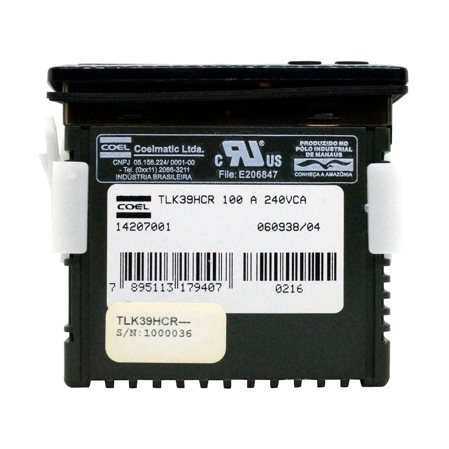 TLK39HCR - Coel - Control de Temperatura Digital 75x32 110 a 240 Vac