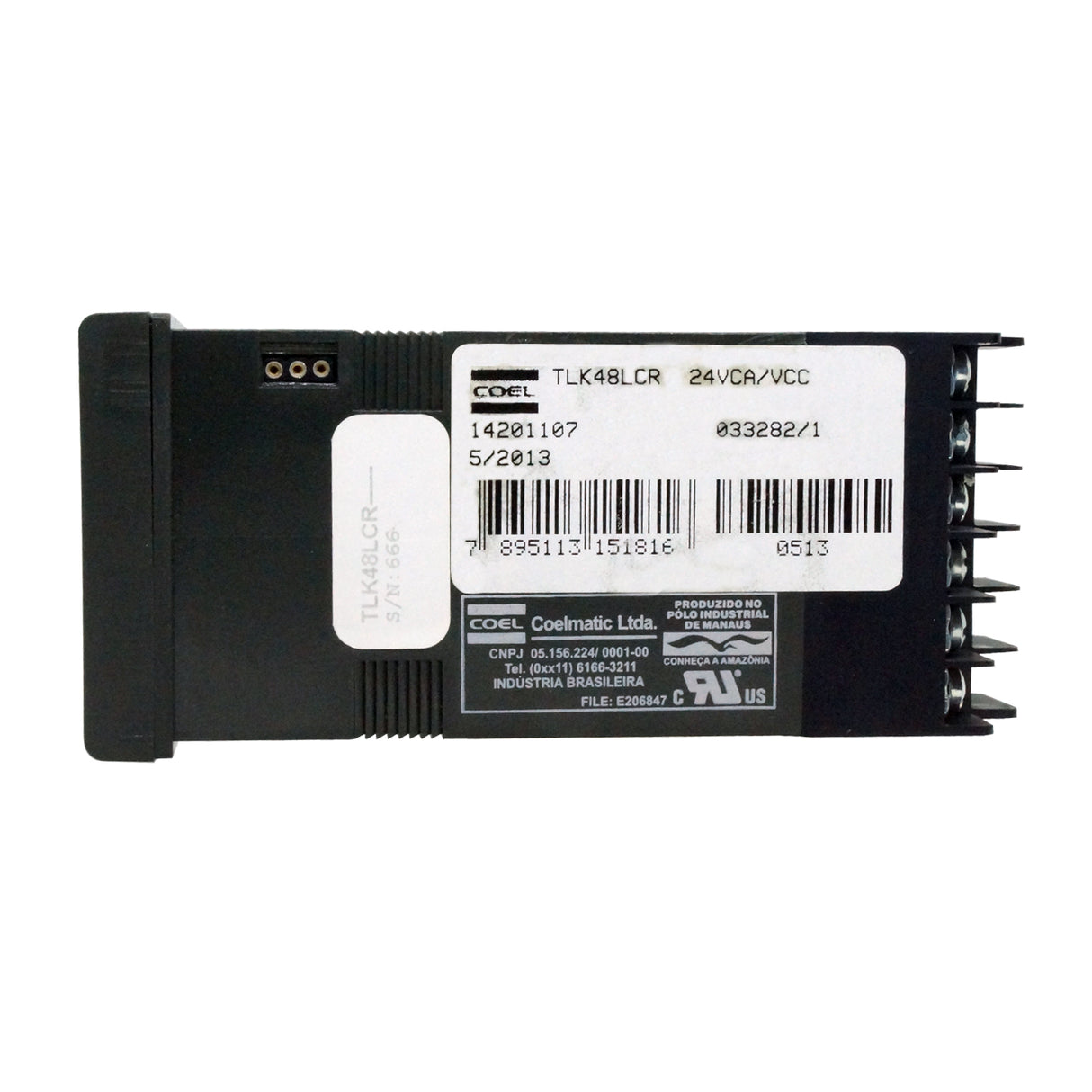 TLK48LCR - Coel - Control de Temperatura digital 1/16