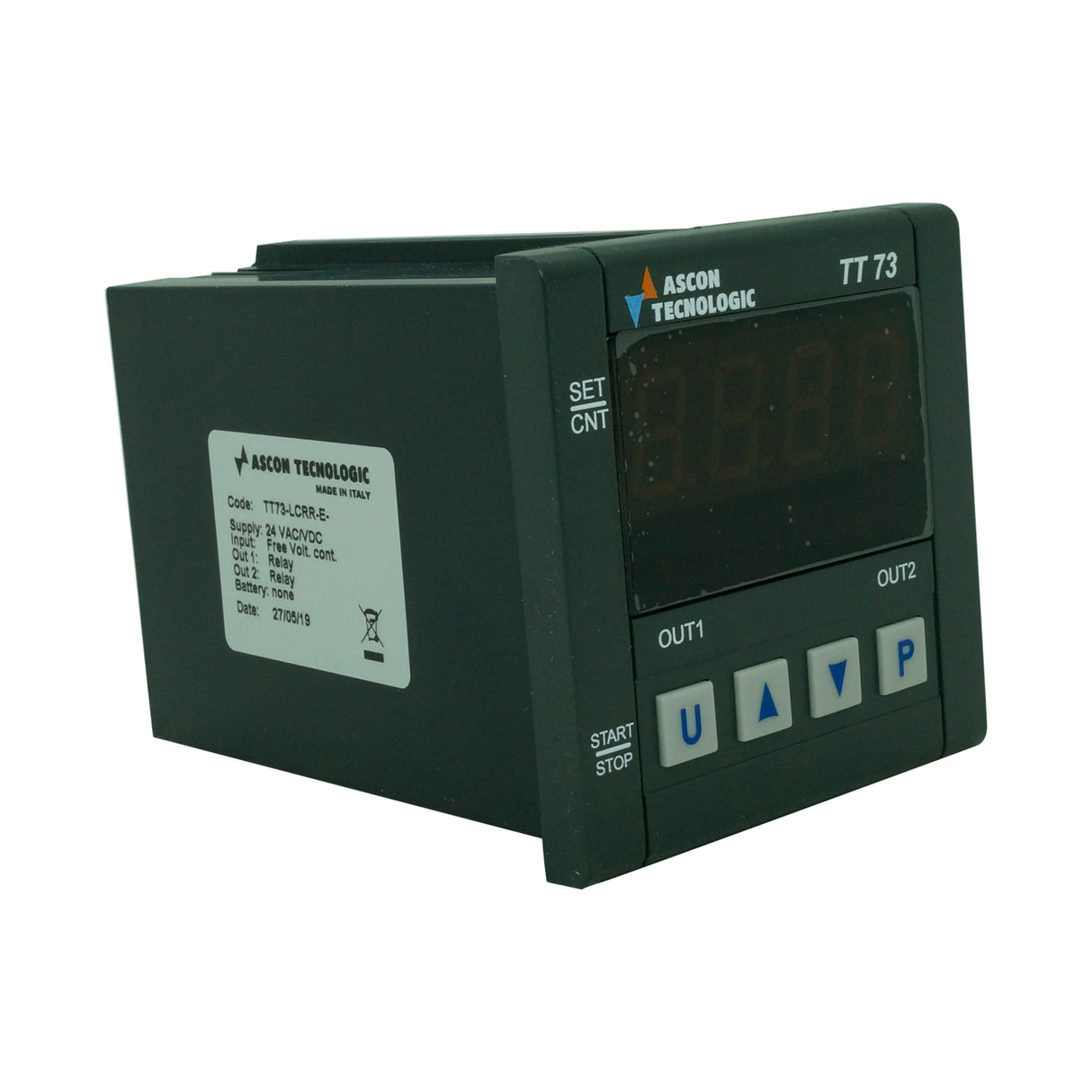 TT73LCRR - Ascon Tecnologic - Timer digital 72x72 24Vdc