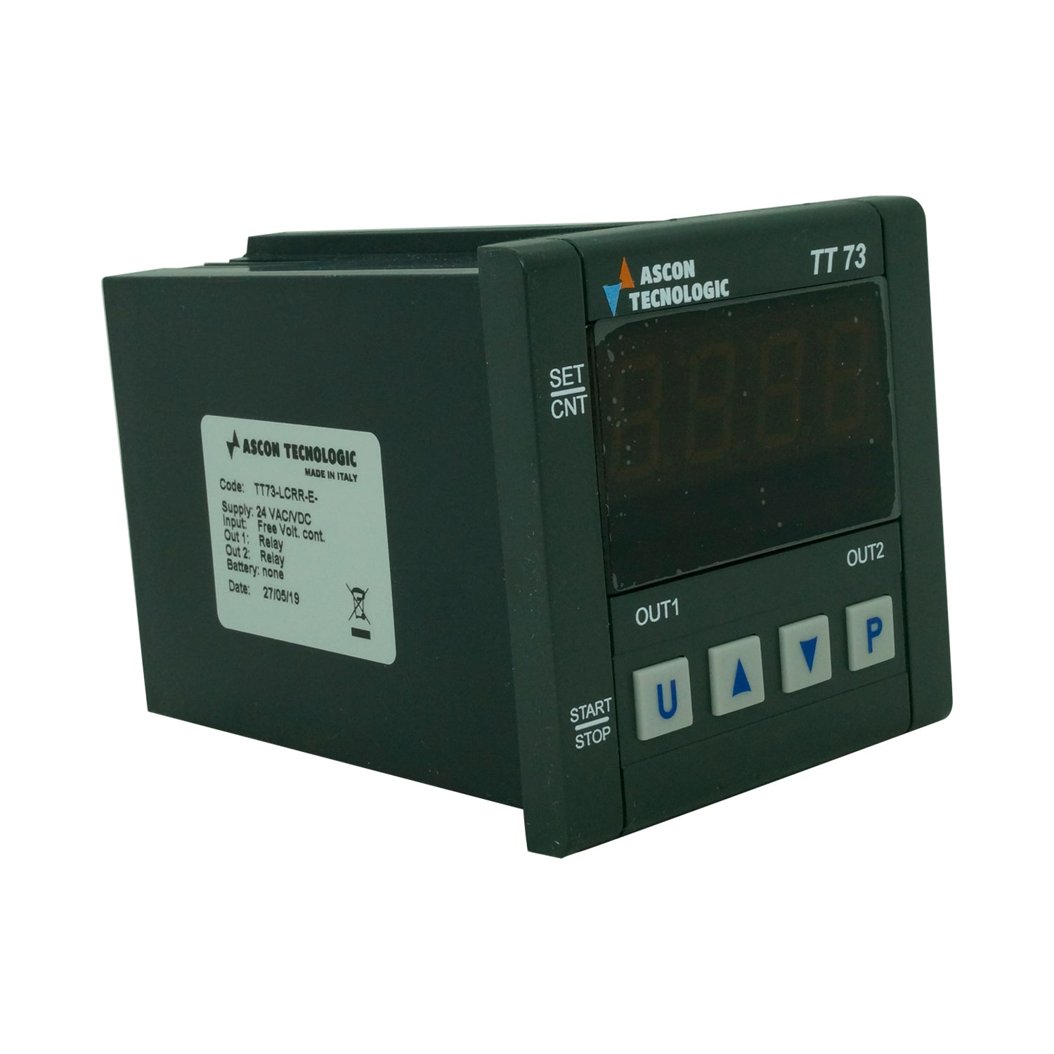 TT73LCRR - Ascon Tecnologic - Timer digital 72x72 24Vdc