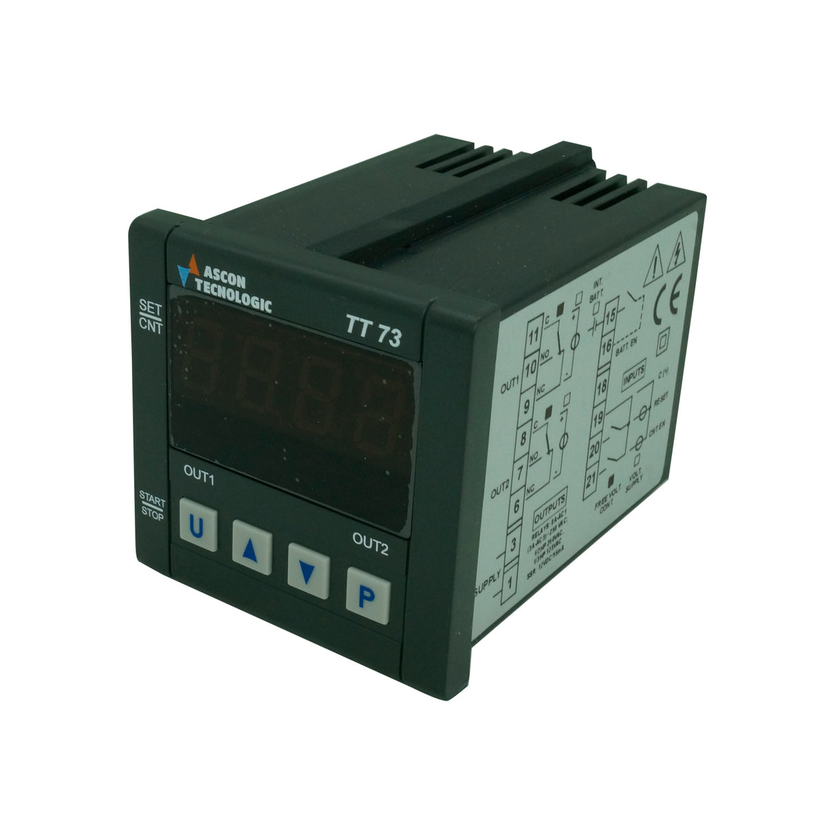 TT73LCRR - Ascon Tecnologic - Timer digital 72x72 24Vdc