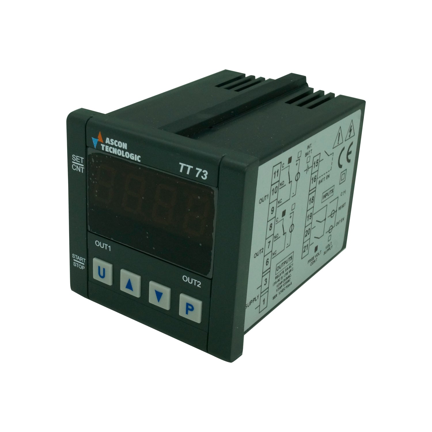 TT73LCRR - Ascon Tecnologic - Timer digital 72x72 24Vdc