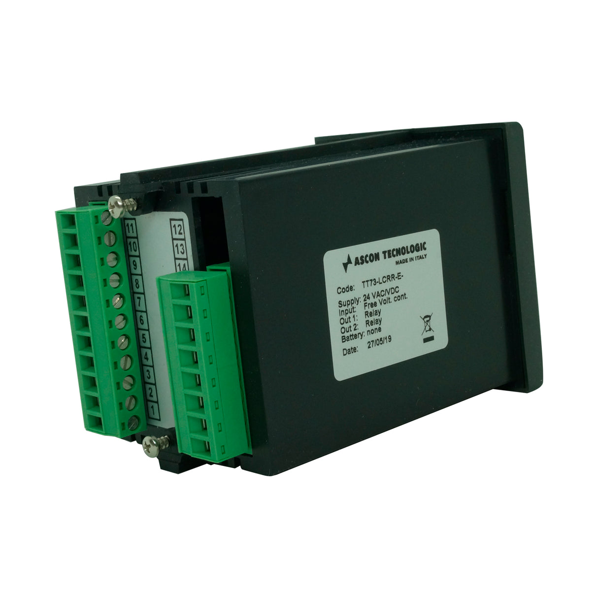 TT73LCRR - Ascon Tecnologic - Timer digital 72x72 24Vdc