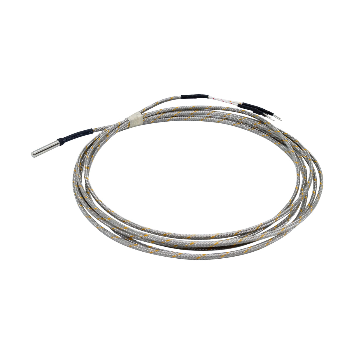 TSK316X1E300FM - Tempzone - Termopar standar tipo K 3/16 x 1" extension 3mts forro de malla