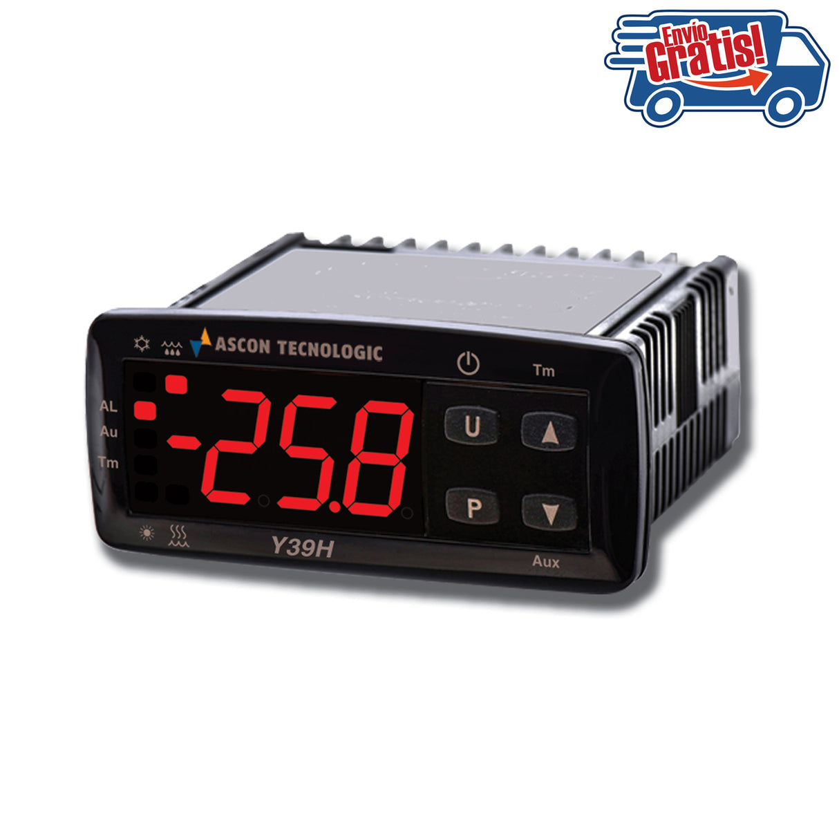 Y39H-HRRRB - Ascon Tecnologic - Control de temperatura y humedad