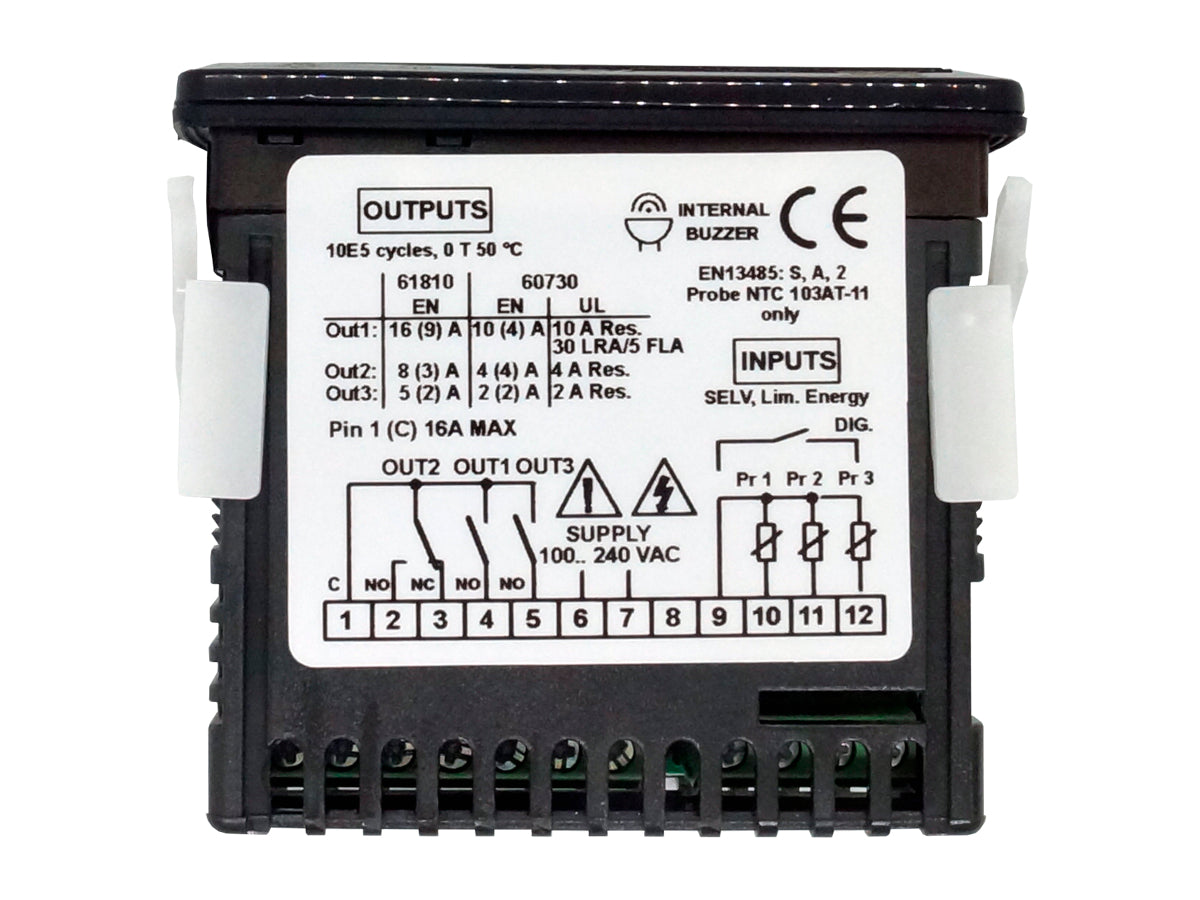 Y39SHRRRB - Coel - Termostato para congelacion Touch Screen 2 sonda 3 Rele