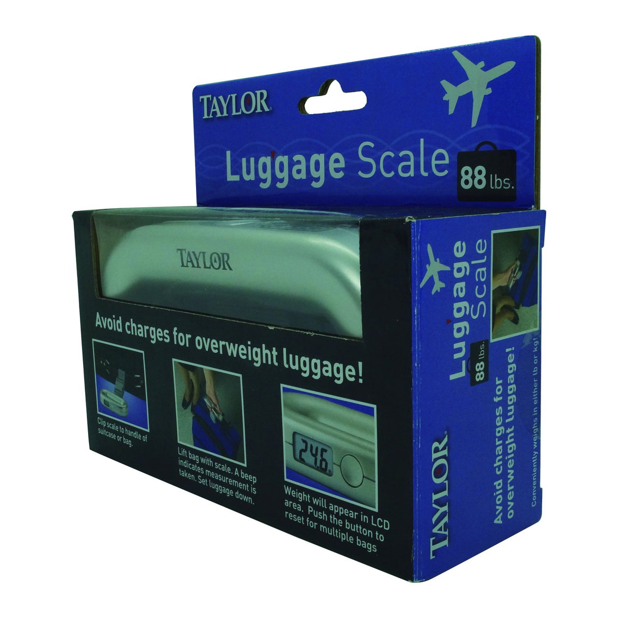 Z8120-1 - Taylor - Bascula Digital para equipaje Rango 40 Kg