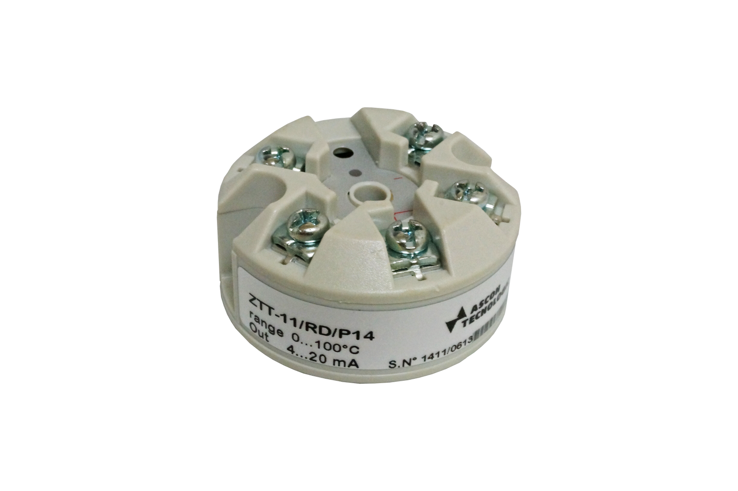 ZTT-11-RD-P14 - Ascon Tecnologic - Transmisor de temperatura para block