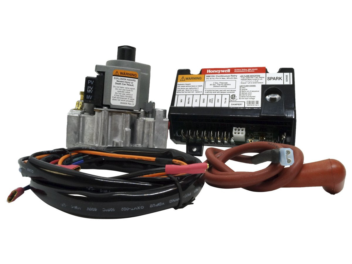 Y8610U6006 - Honeywell - Kit Universal válvula y módulo de ignición