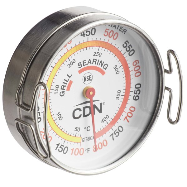 GTS800X - CDN - Termómetro para parrilla    40 a 425 °C
