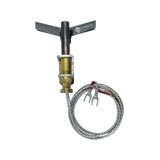 1830-712 - Cooking Controls - Piloto Tipo T Grande Con Termopila Universal 1 Mts Gas Lp