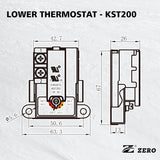 CC-1100 - Cooking Controls - Termostato Universal Inferior 2 Pijas 220v
