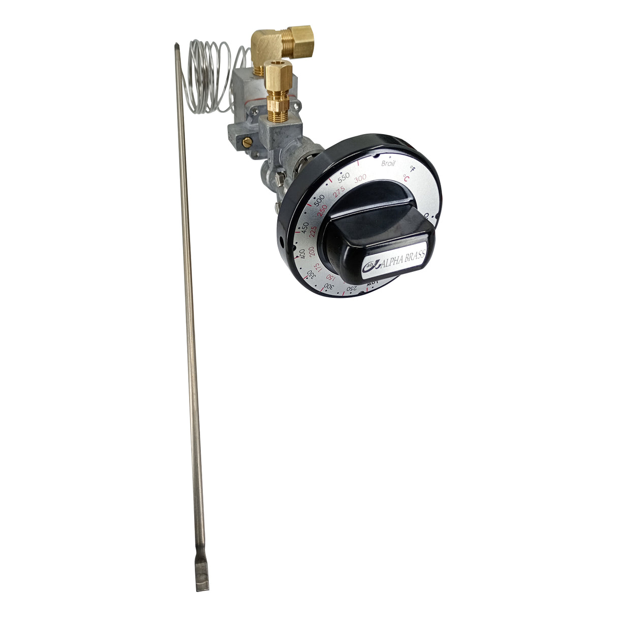 03A00149 - Alpha Brass - Termostato mecanico sin accesorios ABJC 300°C