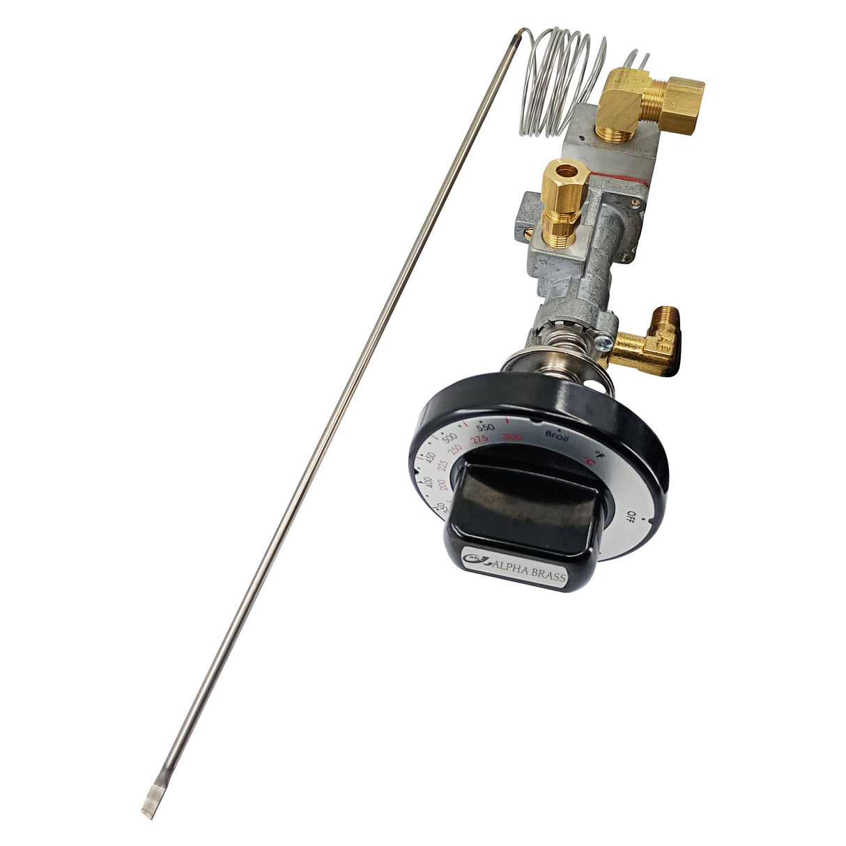 03A00149 - Alpha Brass - Termostato mecanico sin accesorios ABJC 300°C