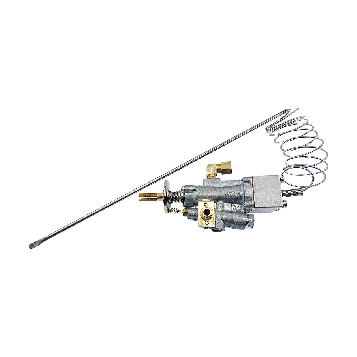 03A00012 - Alpha Brass - Termostato ABJC mecanico sin accesorios para estufas horno ASBER