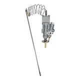 03A00012 - Alpha Brass - Termostato ABJC mecanico sin accesorios para estufas horno ASBER