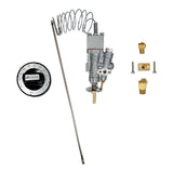 03A00012 - Alpha Brass - Termostato ABJC mecanico sin accesorios para estufas horno ASBER