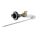 03A00012 - Alpha Brass - Termostato ABJC mecanico sin accesorios para estufas horno ASBER