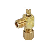 03250001 - Alpha Brass - AP7-1 Válvula de cierre piloto, 3/16 CC x1/8 -27NPT