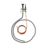 AB-2002 - Alpha Brass - Piloto Termocople Tubo Gas Lp/nat Horno Coriat Largo 1.5mt