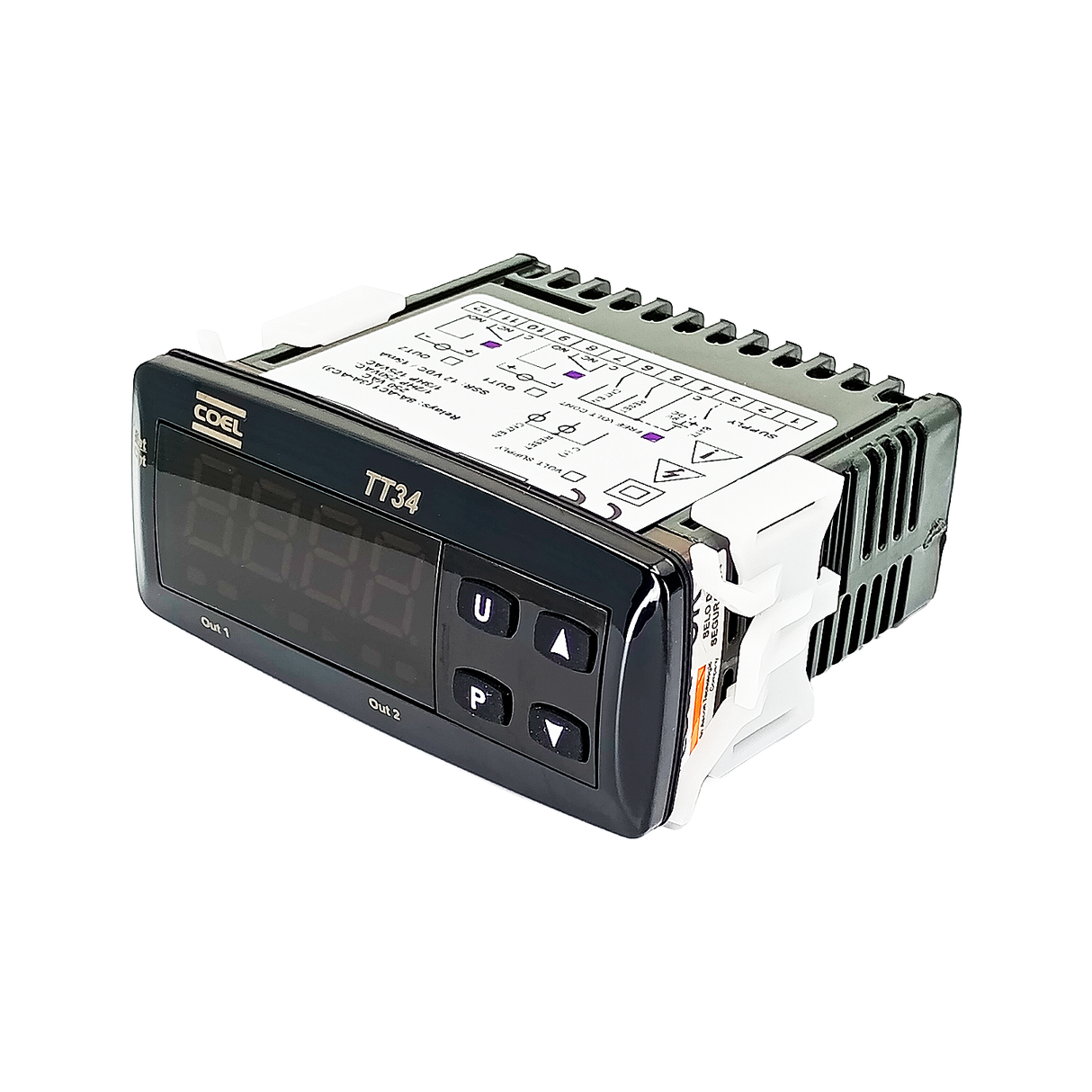 TT34HCRR - Ascon Tecnologic - Timer digital 75x32 24Vca/cd