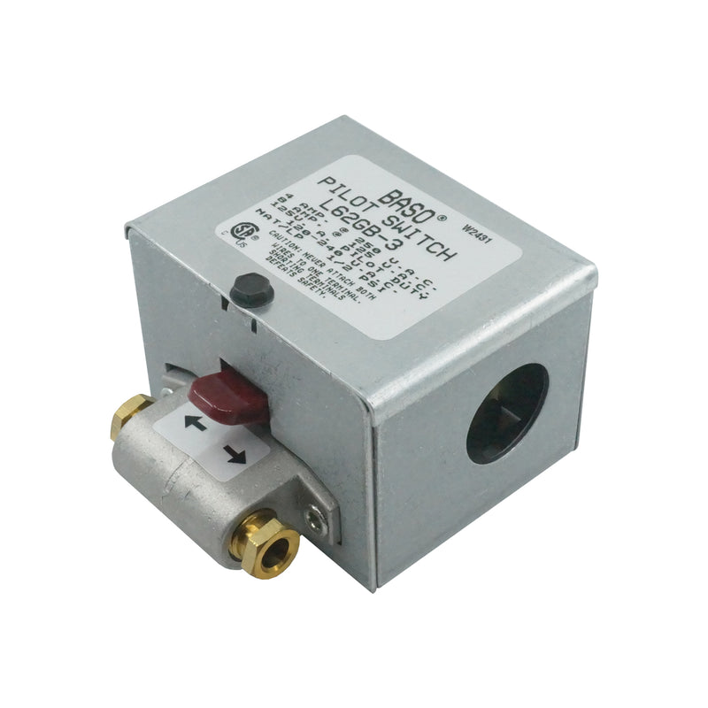 L62GB-3C-Baso-Switch interruptor de flama   con Valvula piloto shutoff