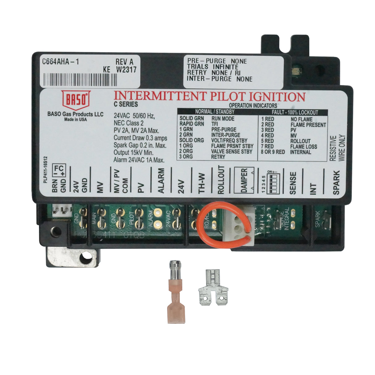 C664AHA-1C-Baso- Mdulo de Ignición Piloto intermitente